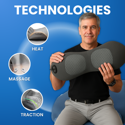 ELVORI™ 3-in-1 Smart Pillow for Back Pain Relief