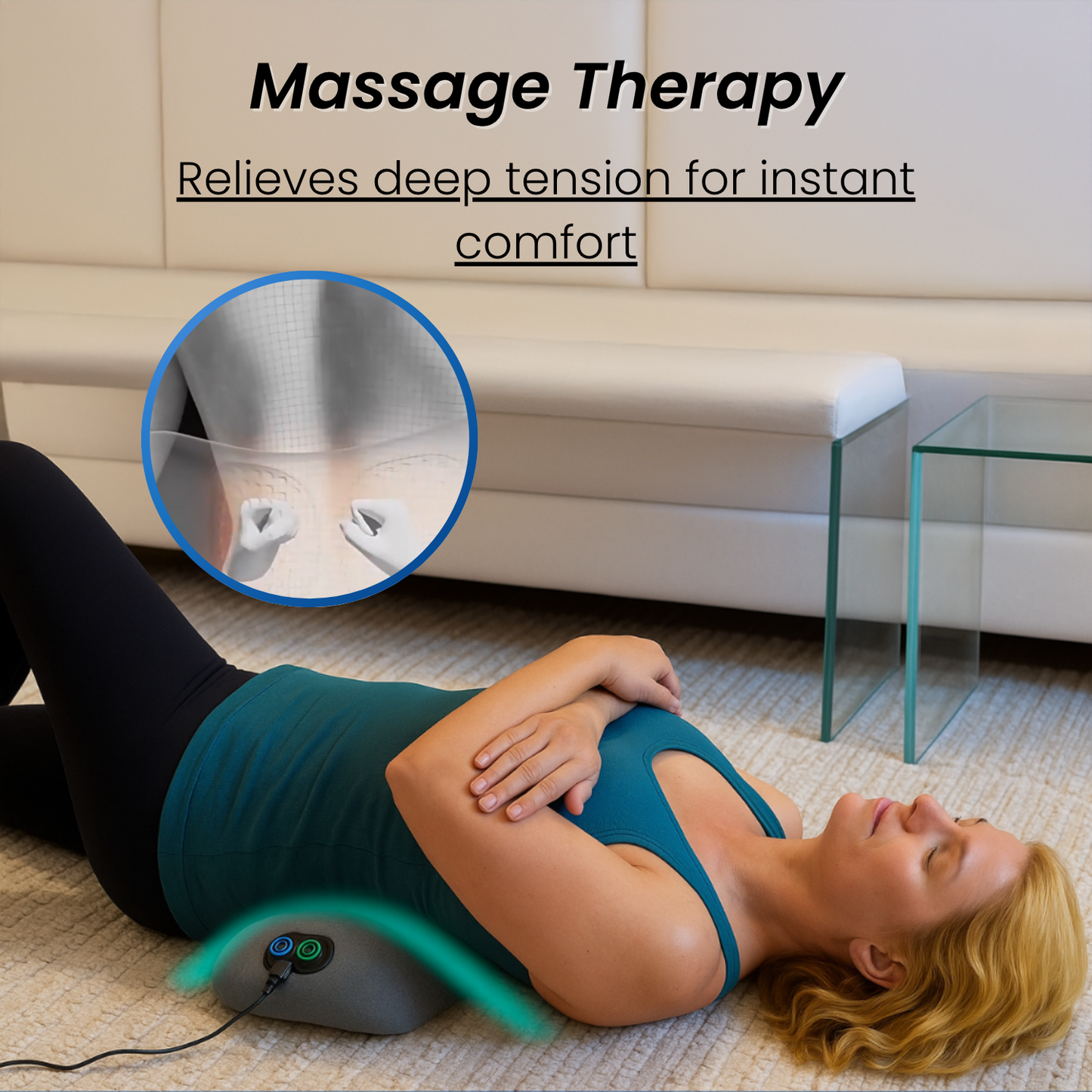 ELVORI™ 3-in-1 Smart Pillow for Back Pain Relief